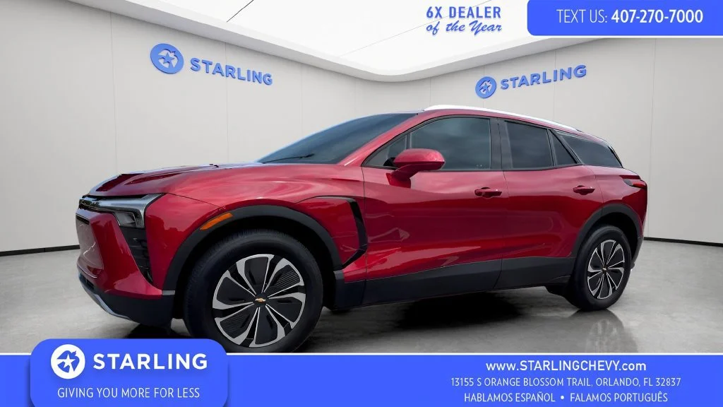 Used 2024 Radiant Red Tintcoat Chevrolet LT image 1