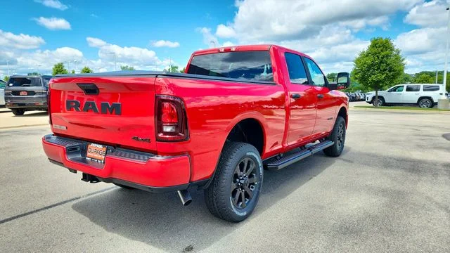 New 2026 Flame Red Clear-Coat Exterior Paint RAM Big Horn image 8