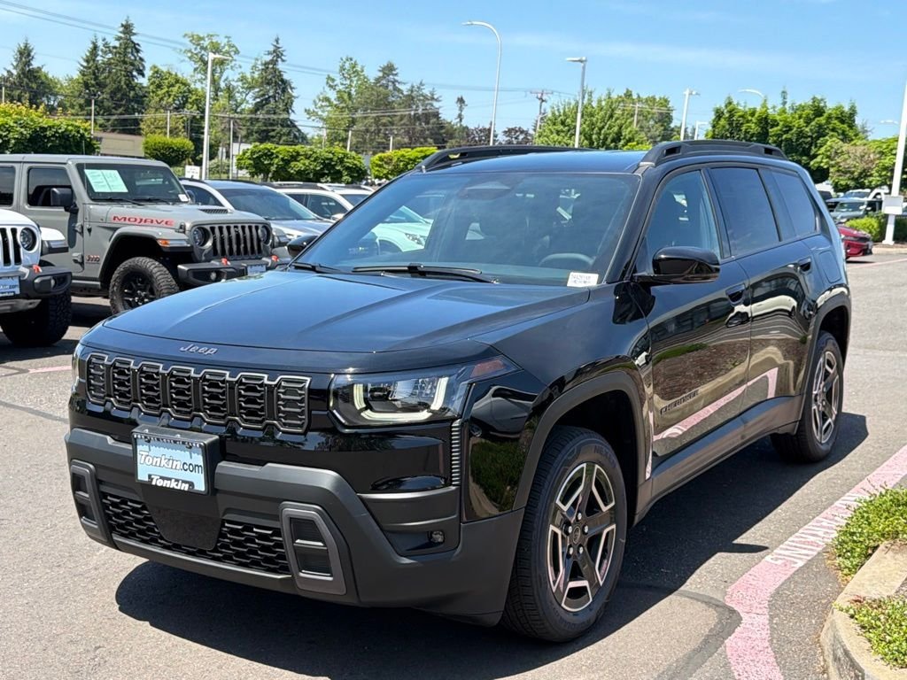 New 2026 Diamond Black Crystal Pearl-Coat Exterior Paint Jeep Limited image 4