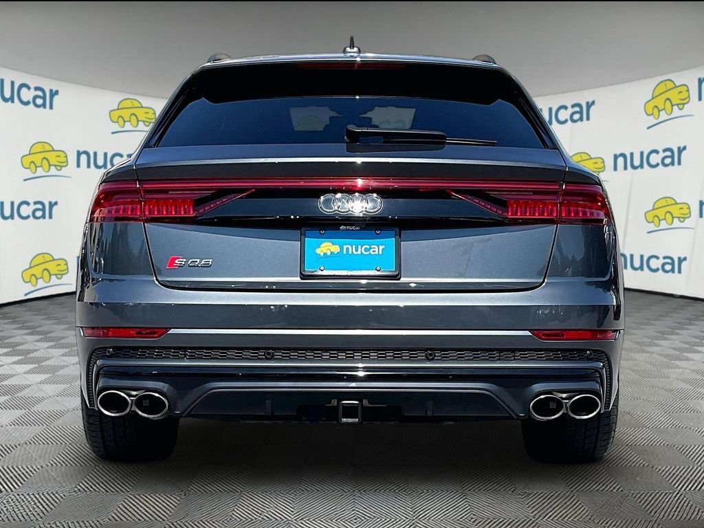 Used 2022 Gray Audi 4.0T Prestige image 5