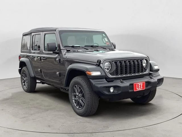 New 2026 Granite Crystal Metallic Clearcoat Jeep 4-DOOR SPORT image 8