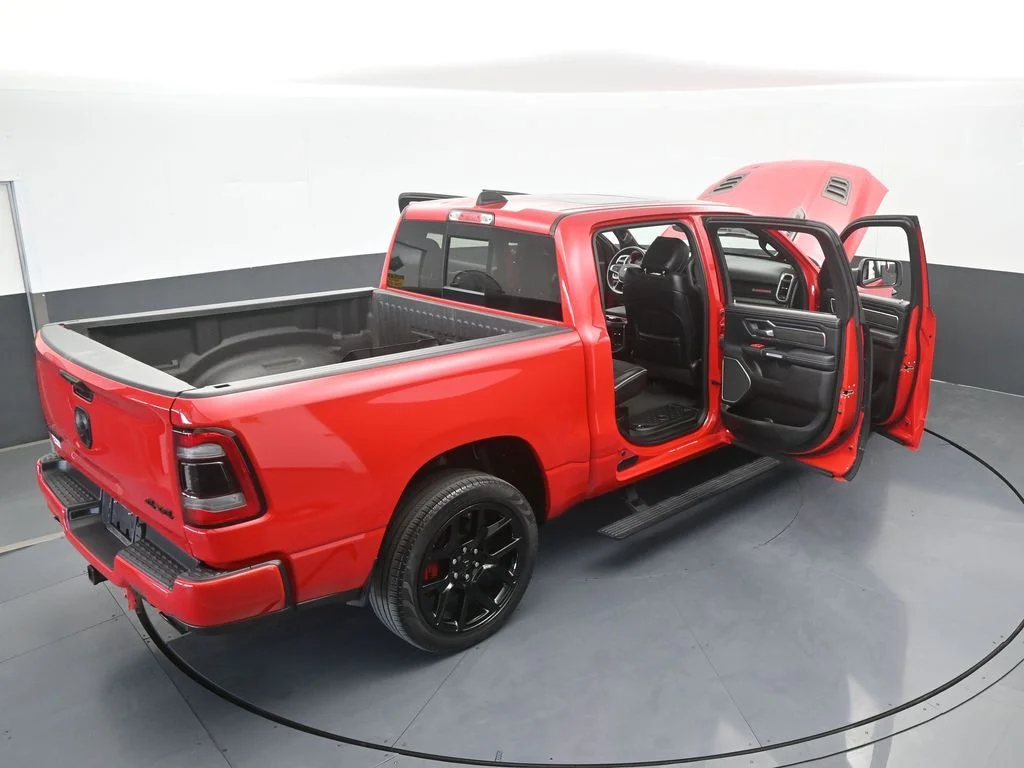 Used 2023 Flame Red Clearcoat Ram Laramie image 77