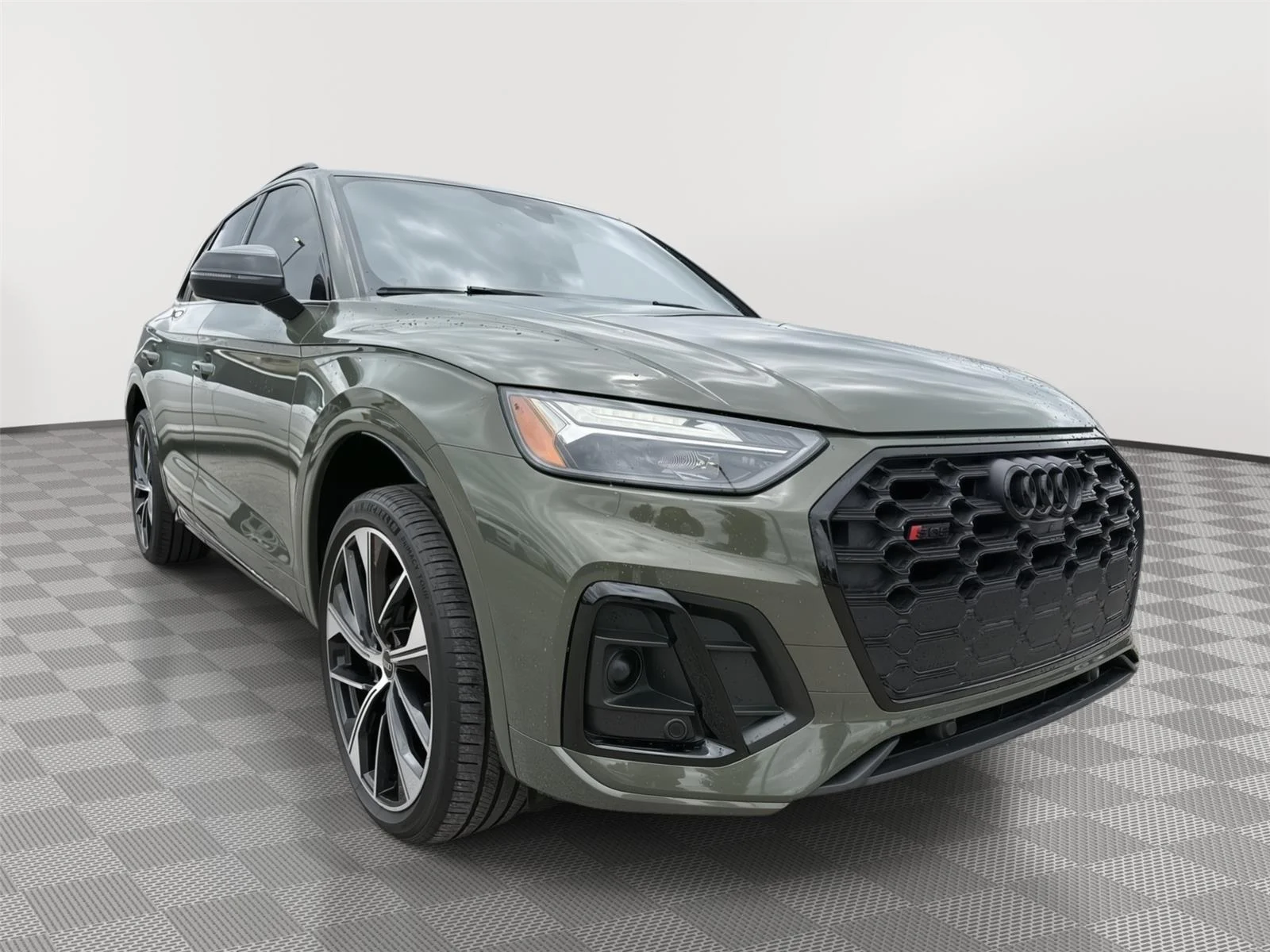 Used 2023 District Green Metallic Audi Premium Plus image 7