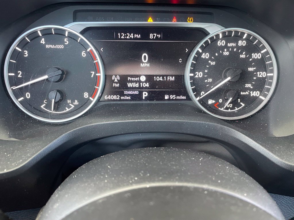 Used 2021 White Nissan SV image 7
