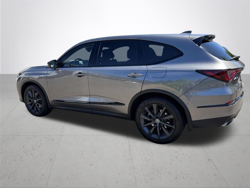 Used 2025 Liquid Carbon Metallic Acura A-Spec image 8