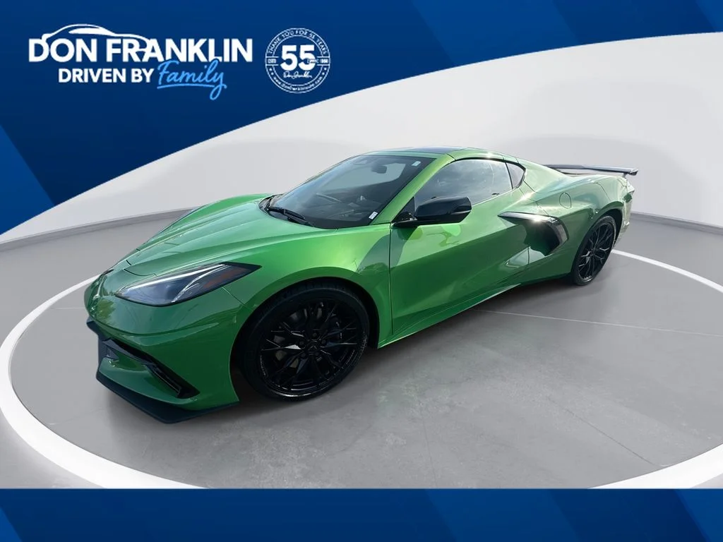 Used 2026 Green Chevrolet Stingray image 1
