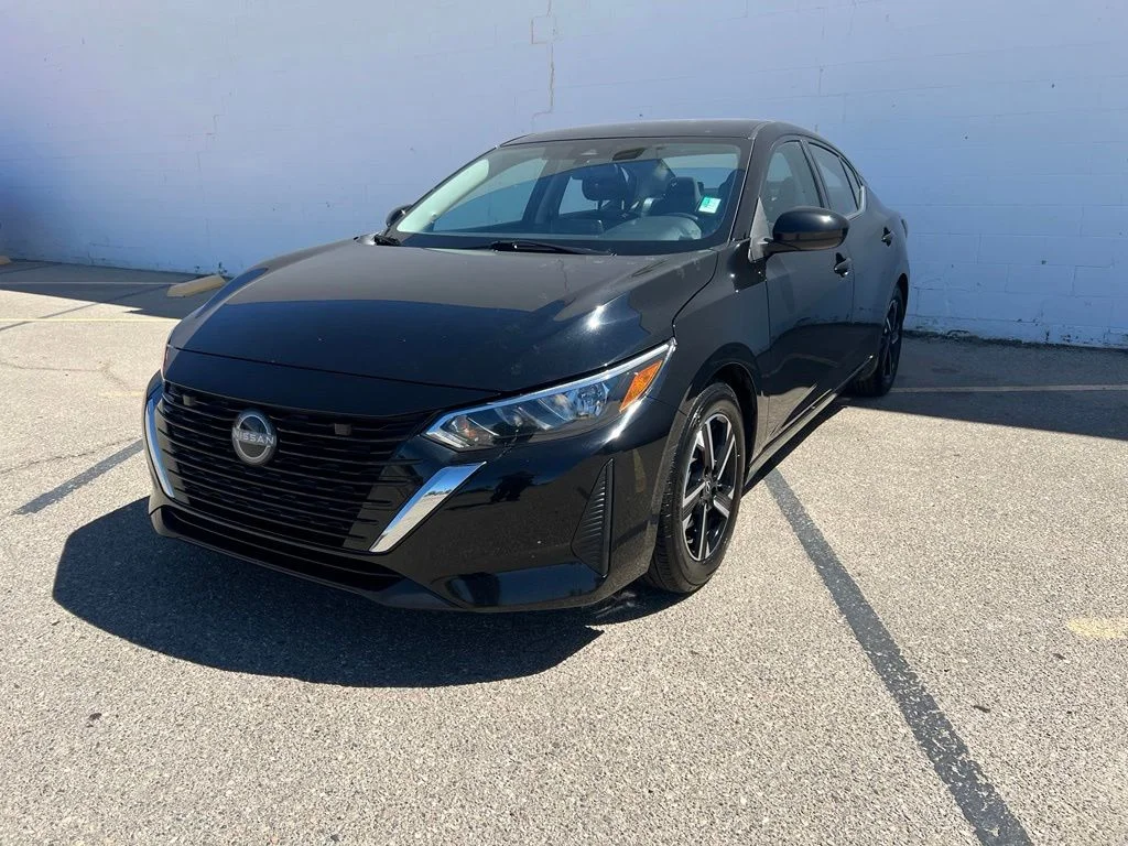 Used 2025 Black Nissan SV image 1