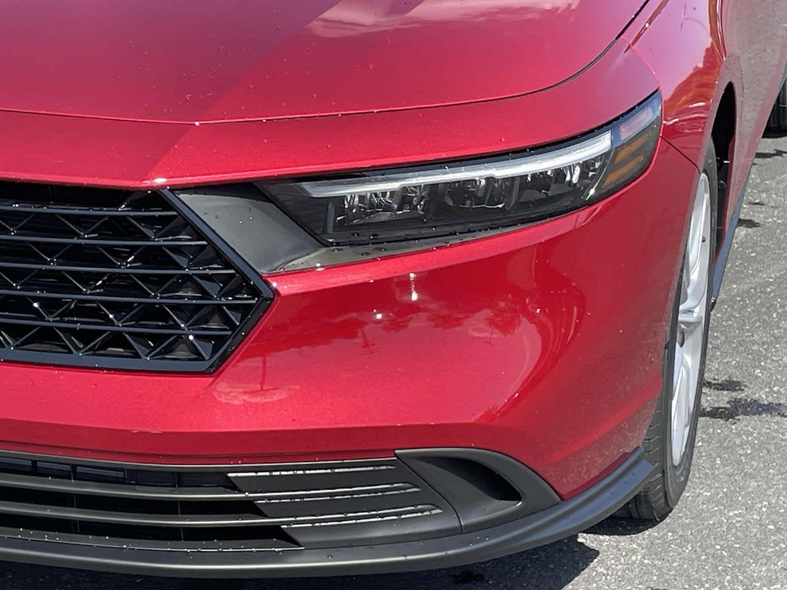 New 2025 Radiant Red Metallic Honda LX image 9