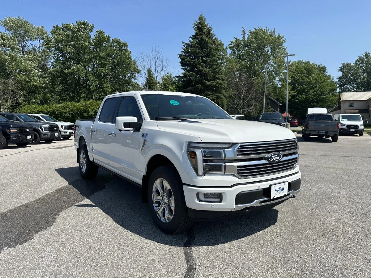 New 2026 White Ford Platinum image 3