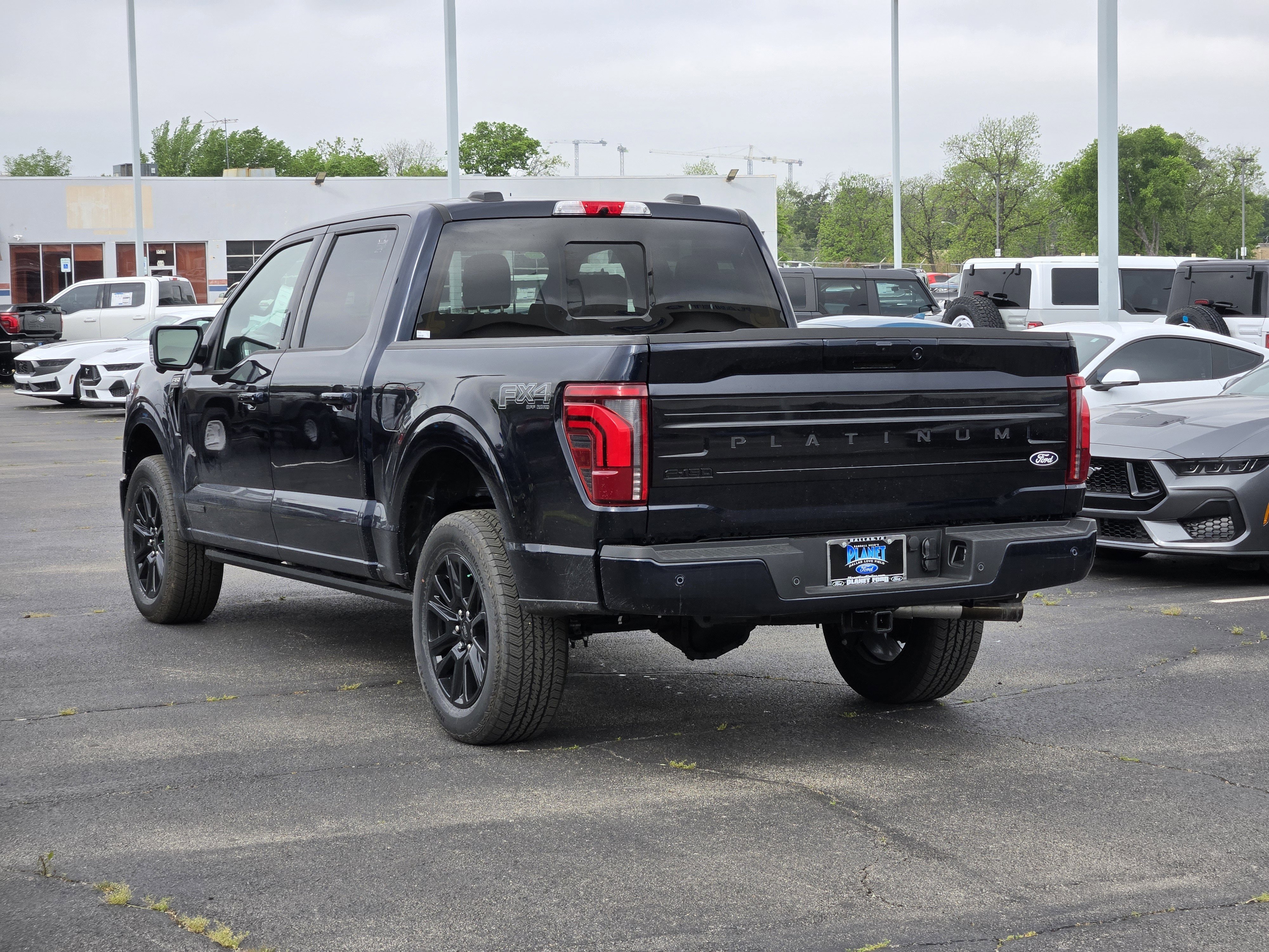 New 2026 Antimatter Blue Metallic Ford Platinum image 3