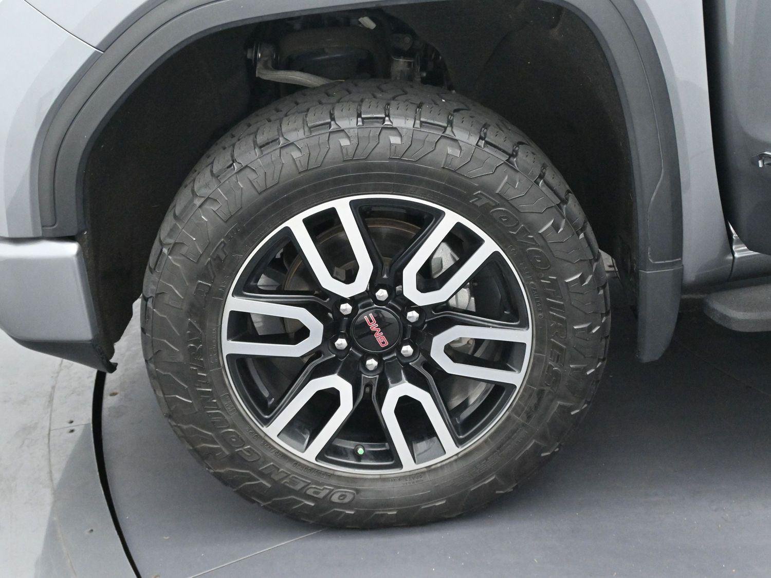 Used 2021 Satin Steel Metallic GMC AT4 image 38