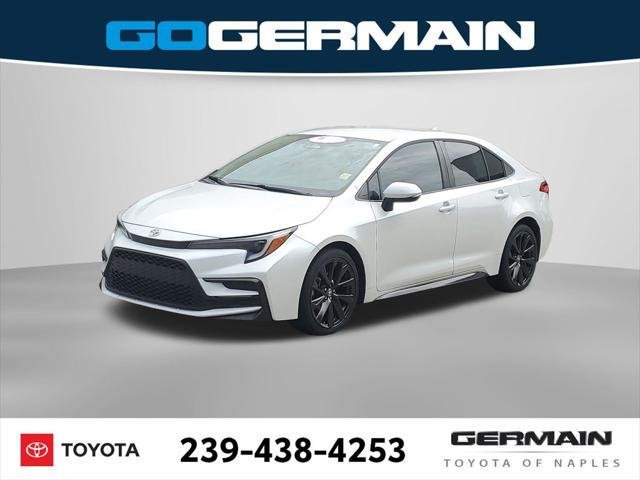 Certified Used 2023 PLATINUM WHITE PEARL MC. Toyota  image 1