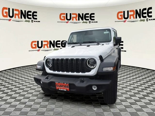 New 2027 Bright White Clearcoat Jeep Sport S image 8