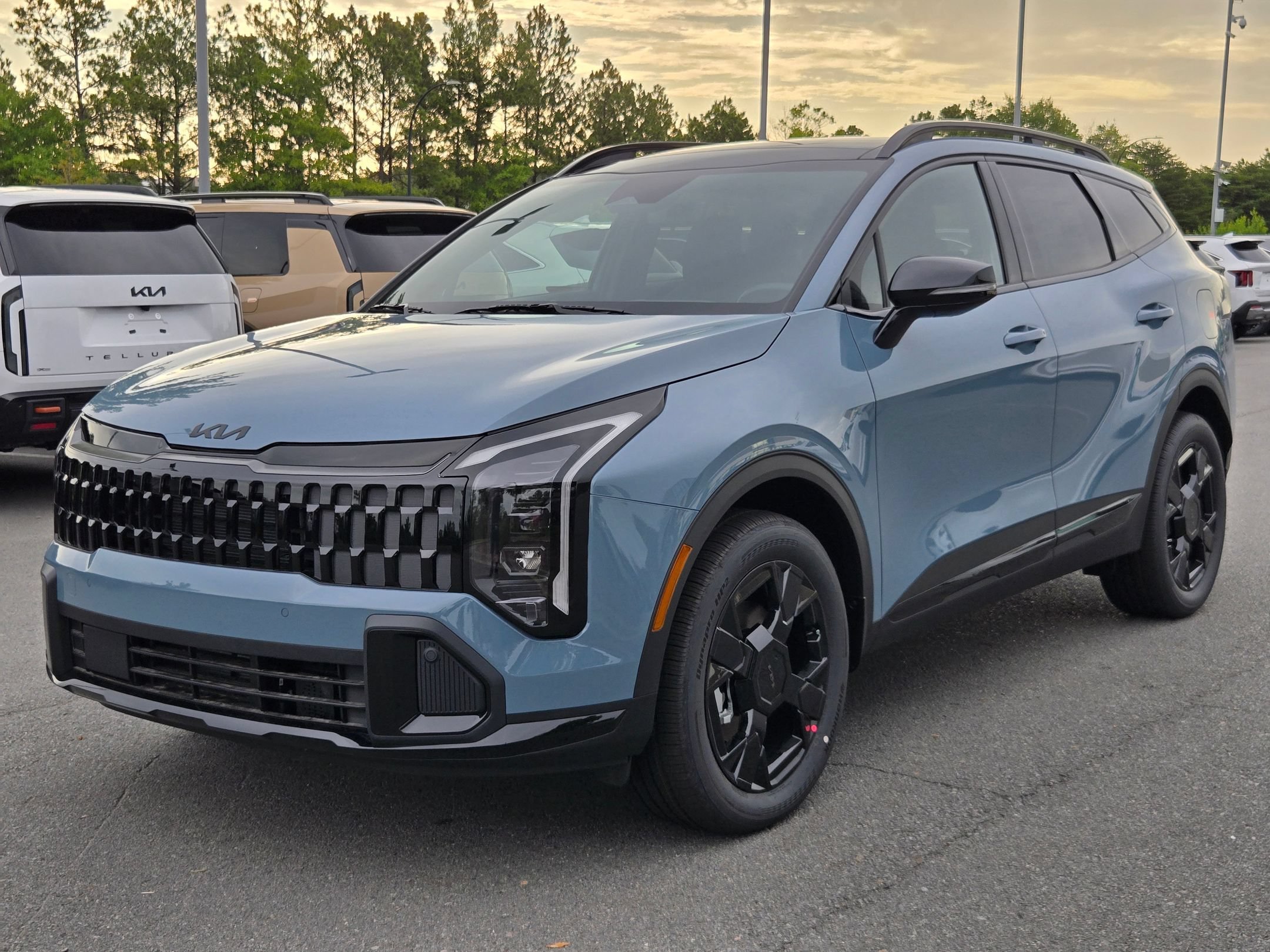 New 2026 Heritage Blue Kia X-Line image 3