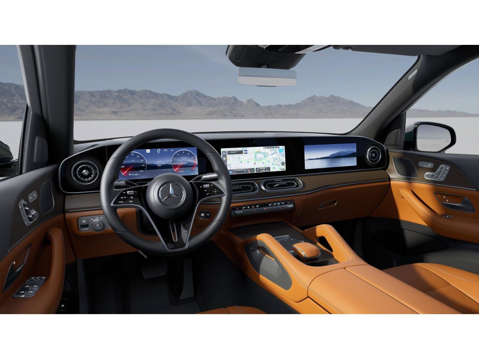 New 2027 Dark Petrol Mercedes-Benz GLE 350 image 3