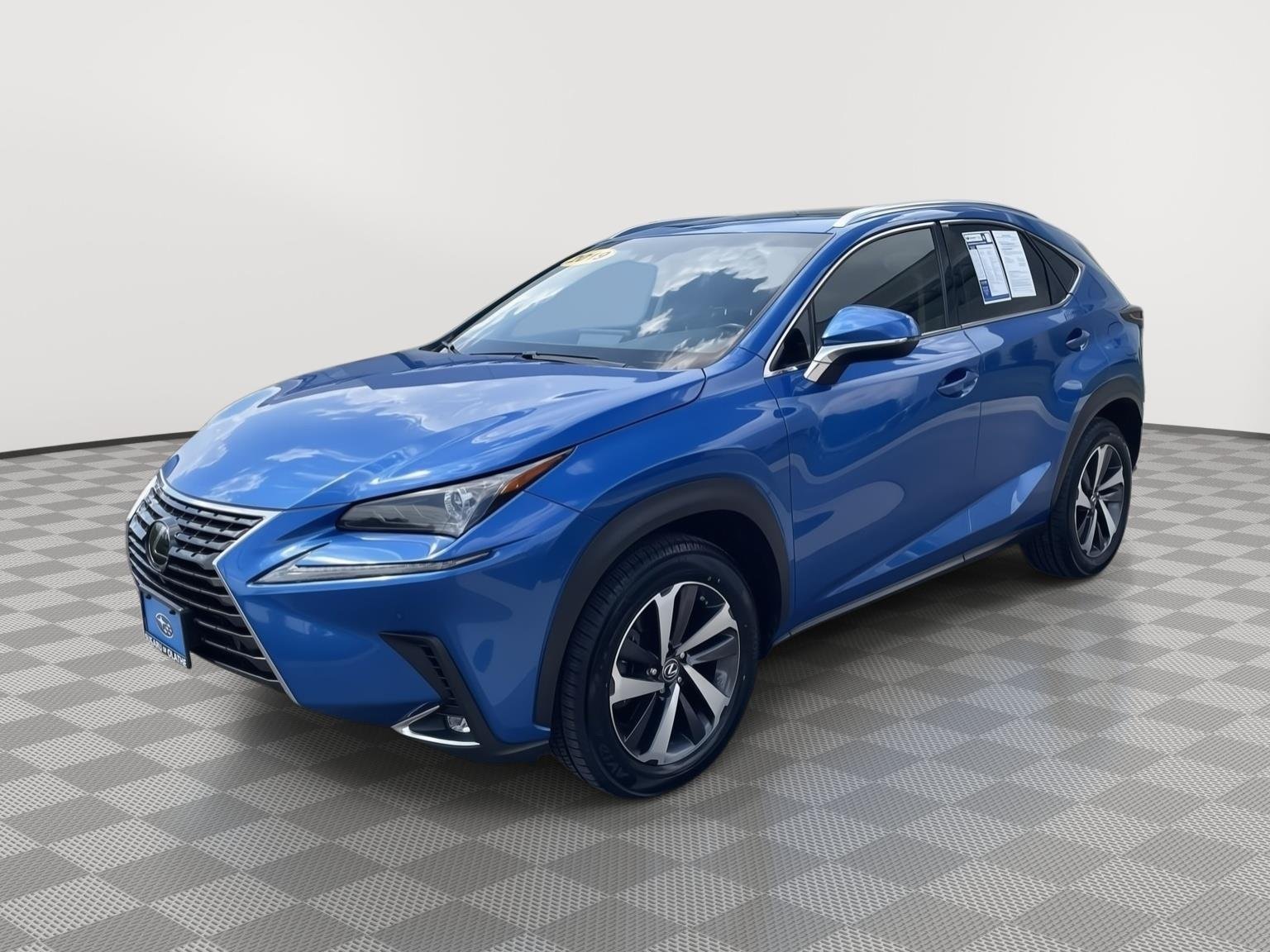 Used 2019 Blue Vortex Metallic Lexus Base image 4