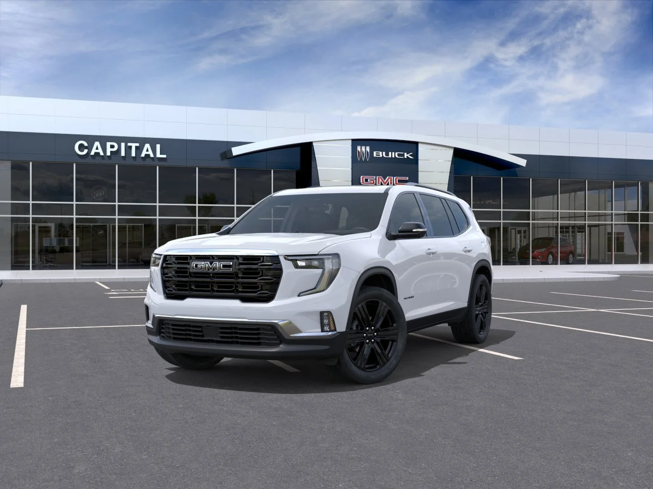 New 2026 Glacier White Tricoat GMC Elevation AWD image 8