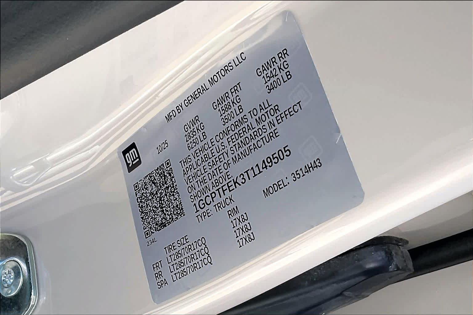 Used 2026 White Sands Chevrolet 4WD ZR2 image 34
