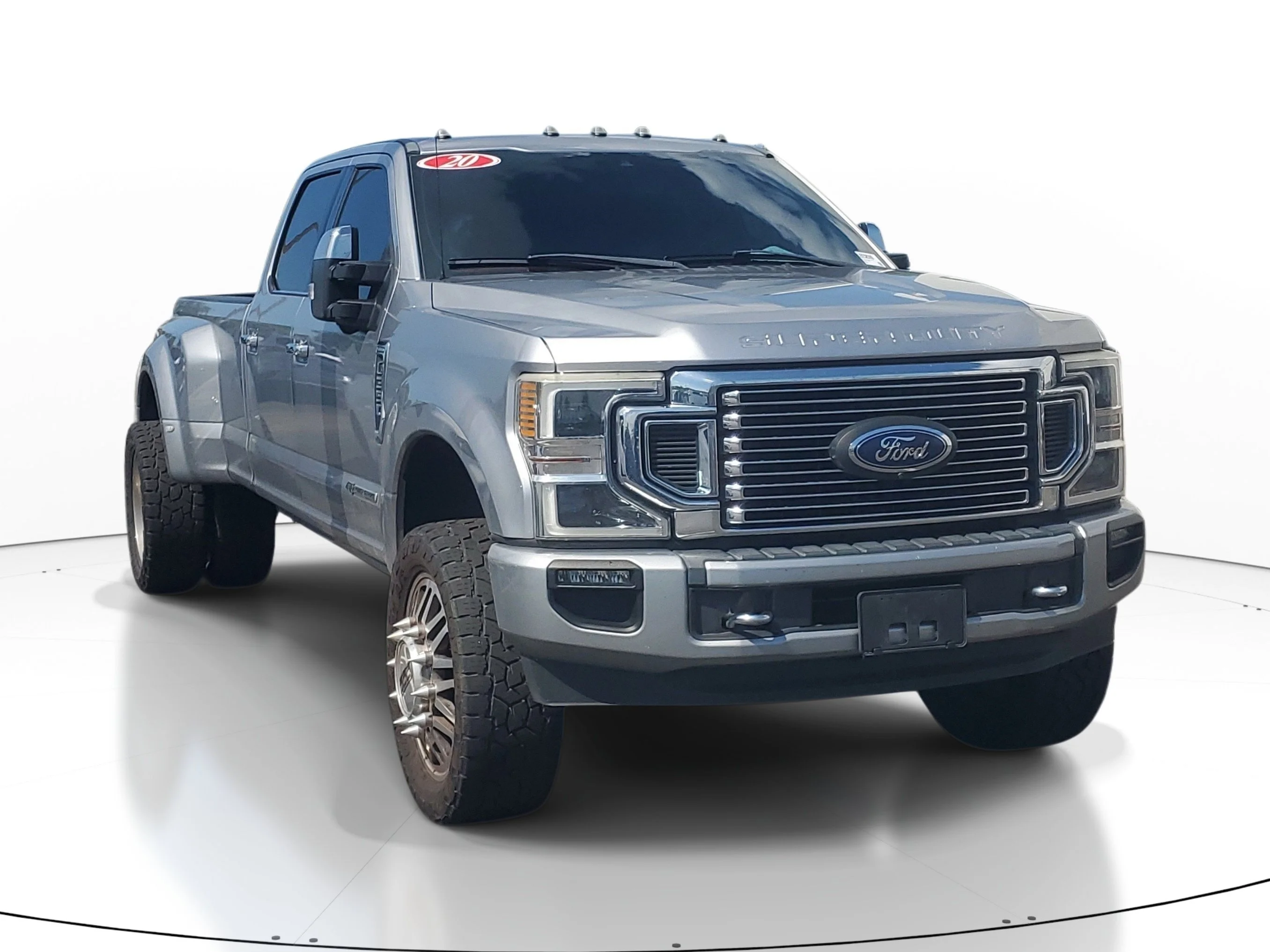 Used 2020 Silver Metallic Ford Platinum image 1