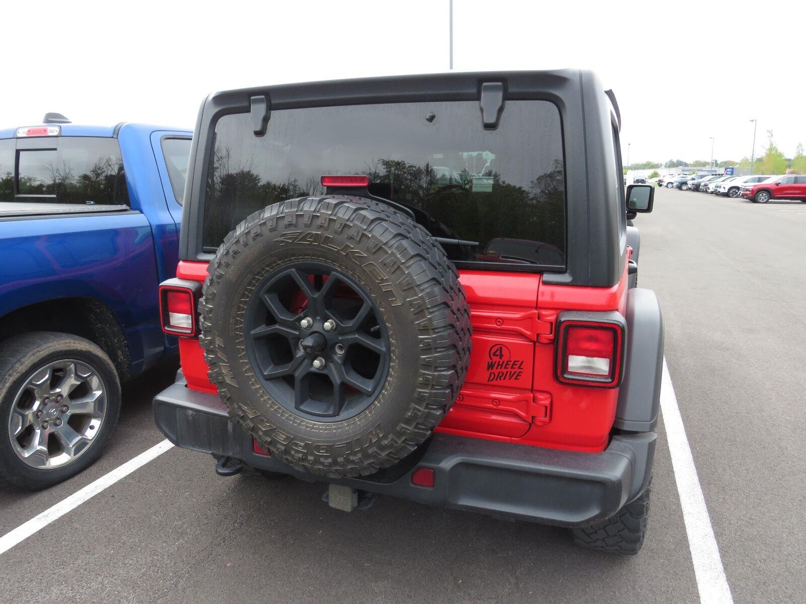 Used 2024 Firecracker Red Clearcoat Jeep Willys image 10