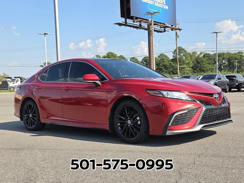 Used 2023 Red TOYOTA XSE AUTO image 4