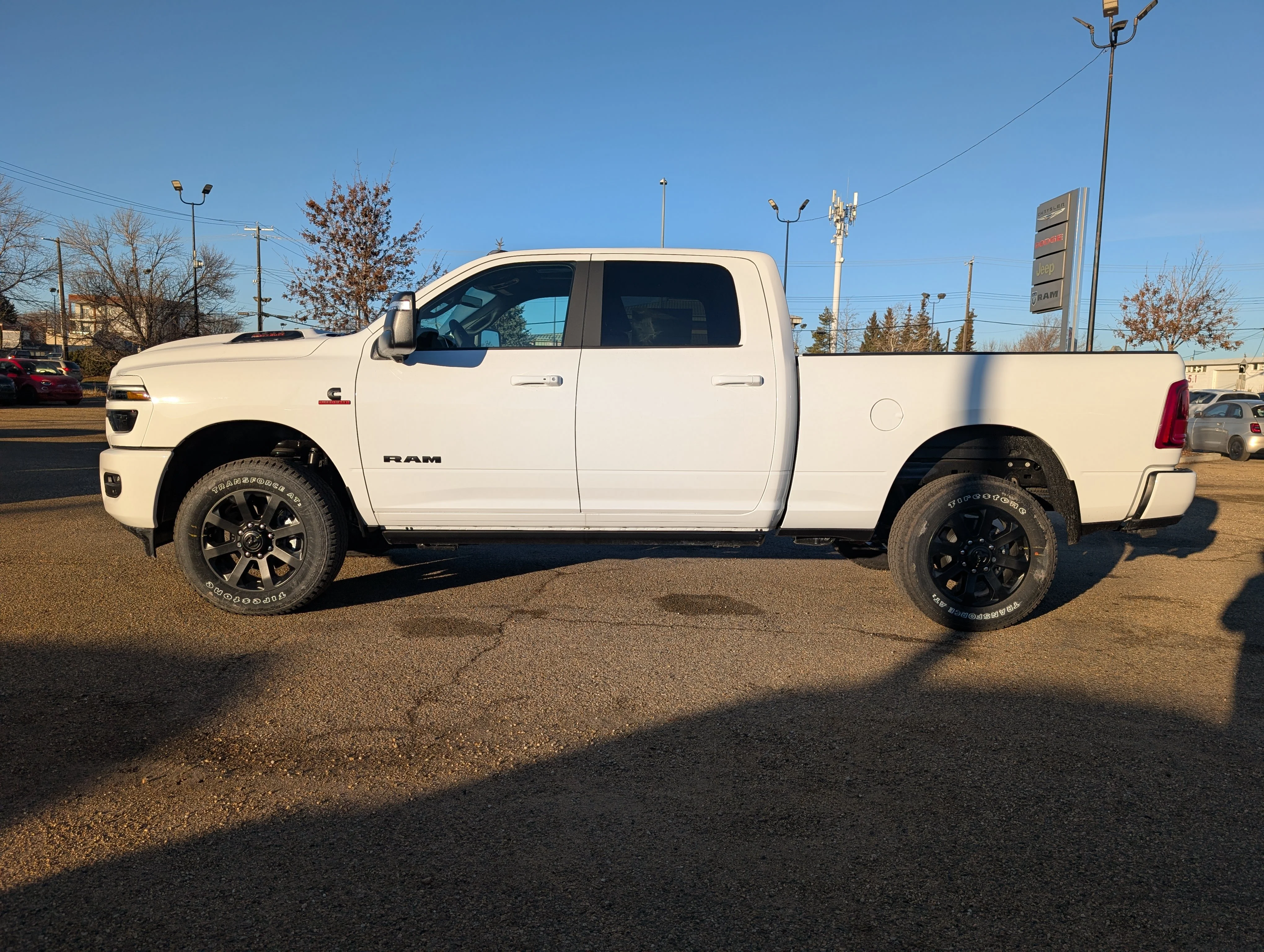 New 2026 Bright White Ram Laramie image 3