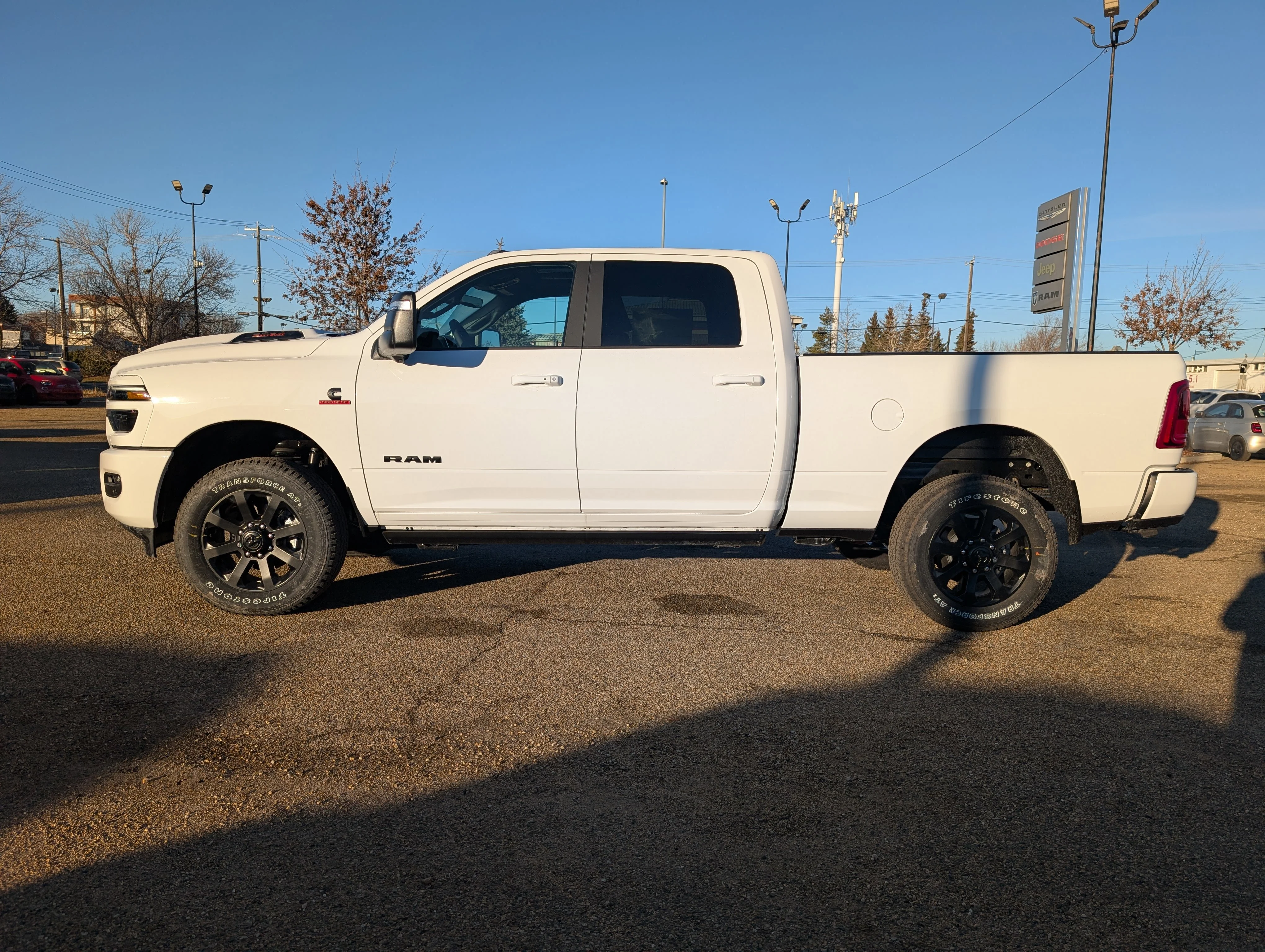 New 2026 Bright White Ram Laramie image 3