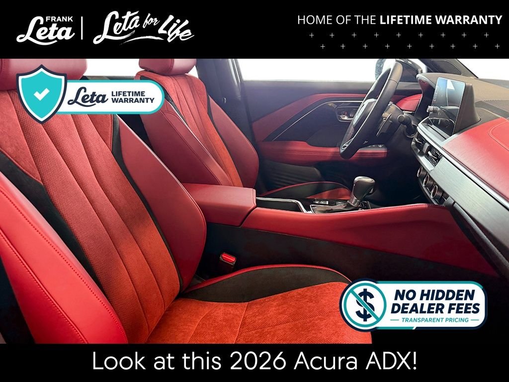 New 2026 Crystal Black Pearl Acura w/A-Spec Package image 39