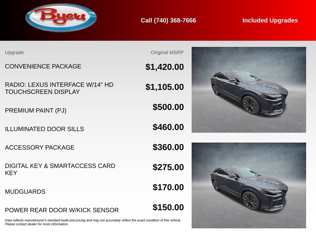 Used 2025 Gray Lexus 350 F SPORT Design image 5