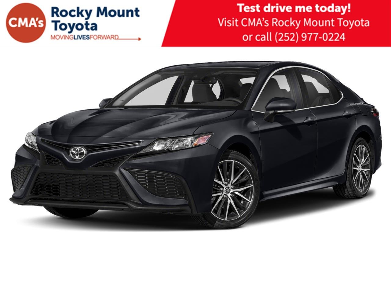 Used 2024 Midnight Black Metallic Toyota SE image 1