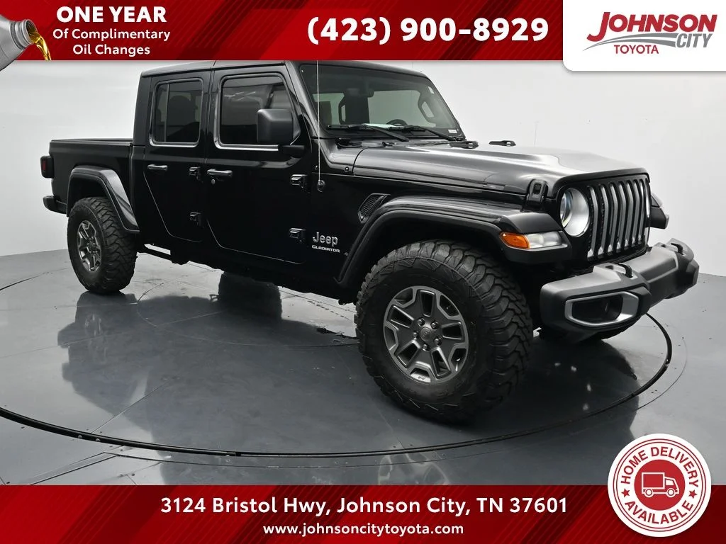 Used 2021 Black Jeep Overland image 1