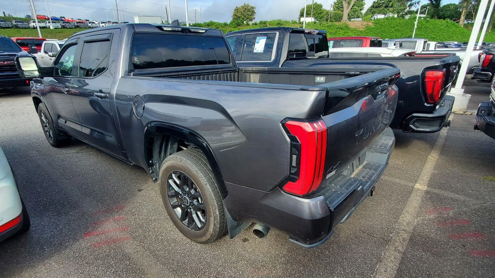 Used 2024 Magnetic Gray Metallic Toyota Platinum image 8