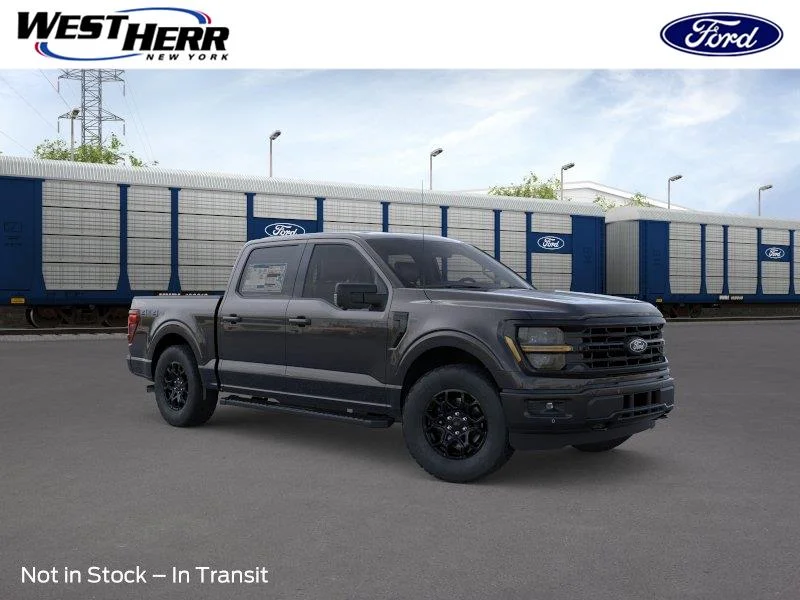 New 2026 Agate Black Metallic FORD XLT image 1