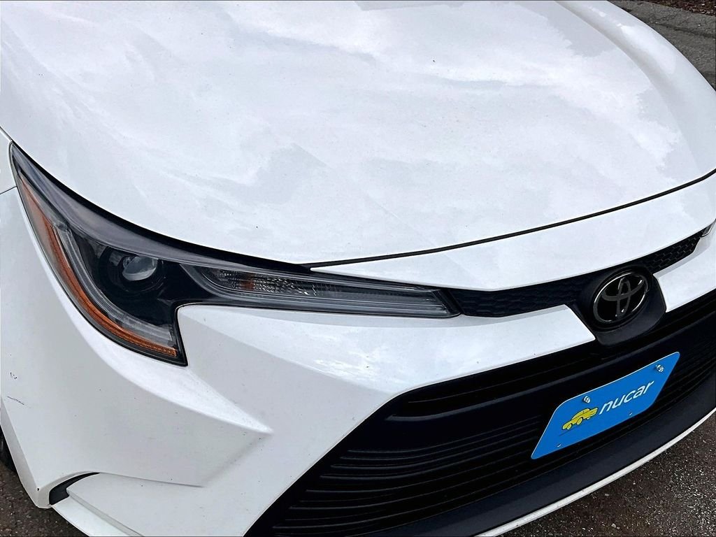 Used 2024 White Toyota LE image 32