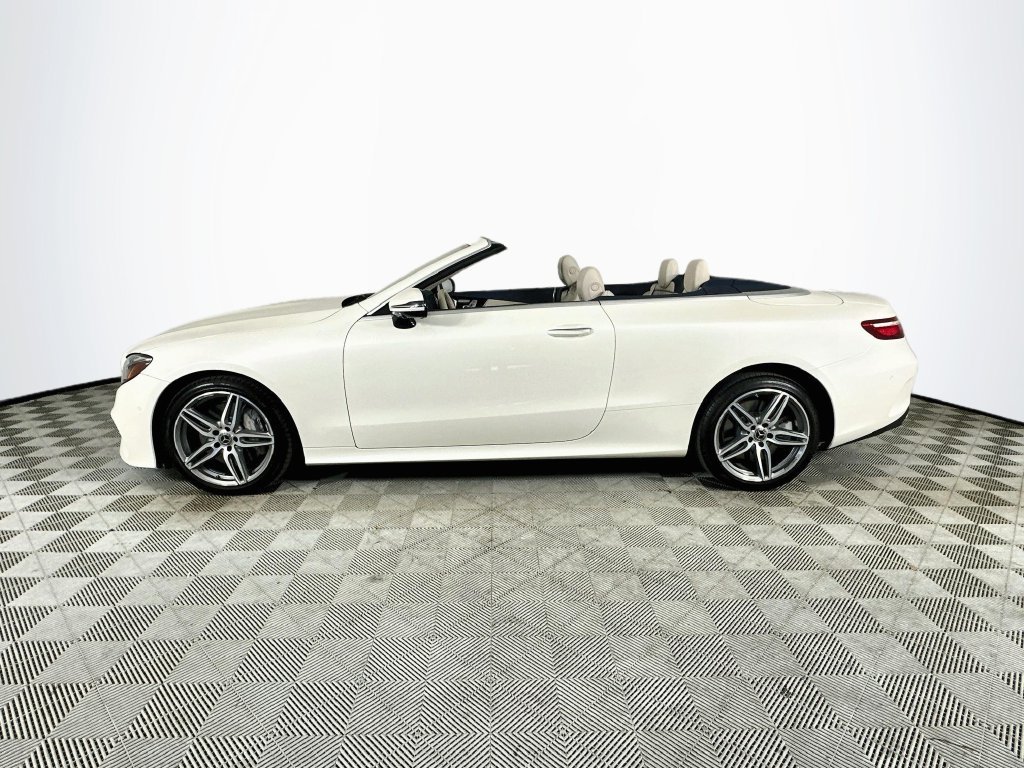 Used 2019 White Mercedes-Benz E 450 CONVERTIBLE BLUE TOP YACHT BLUE LEATHER INT. image 4