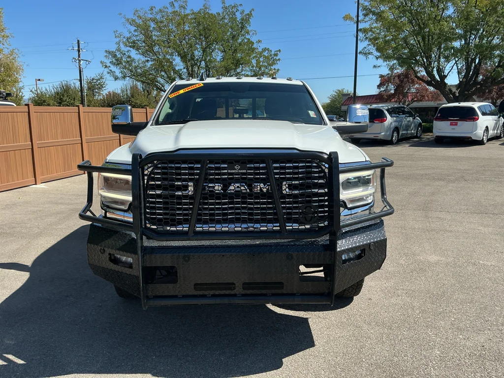 Used 2024 Bright White Clearcoat Ram Laramie image 2