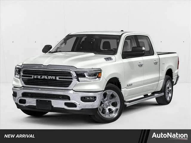 Used 2021 Bright White Clearcoat Ram Big Horn image 1