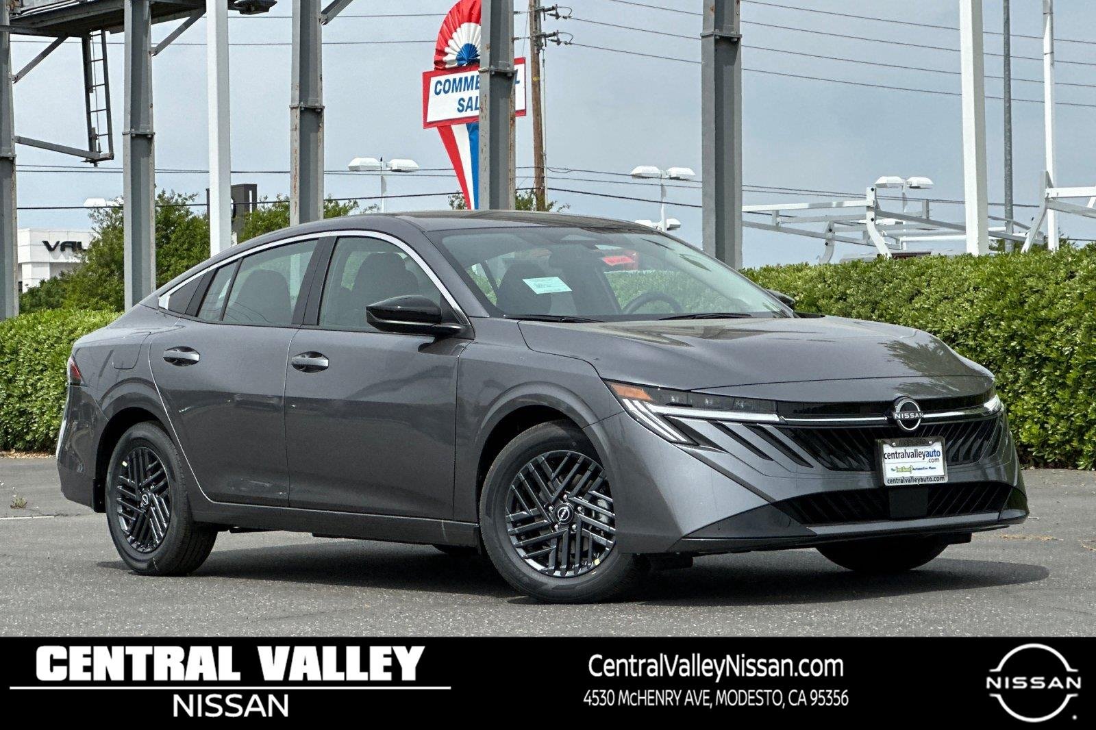 New 2026 Gun Metallic Nissan SV image 1
