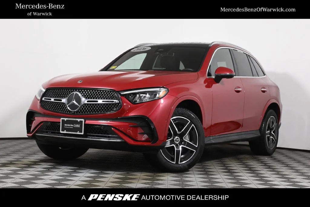 Certified Used 2026 Red Mercedes-Benz GLC 300 image 1