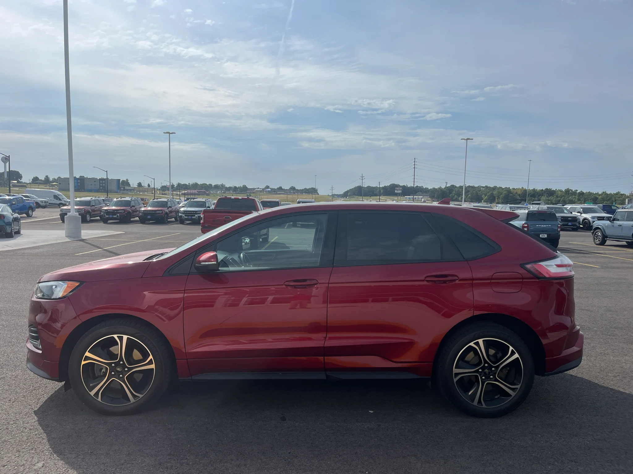 Used 2019 Ruby Red Metallic Tinted Clearcoat Ford ST image 17