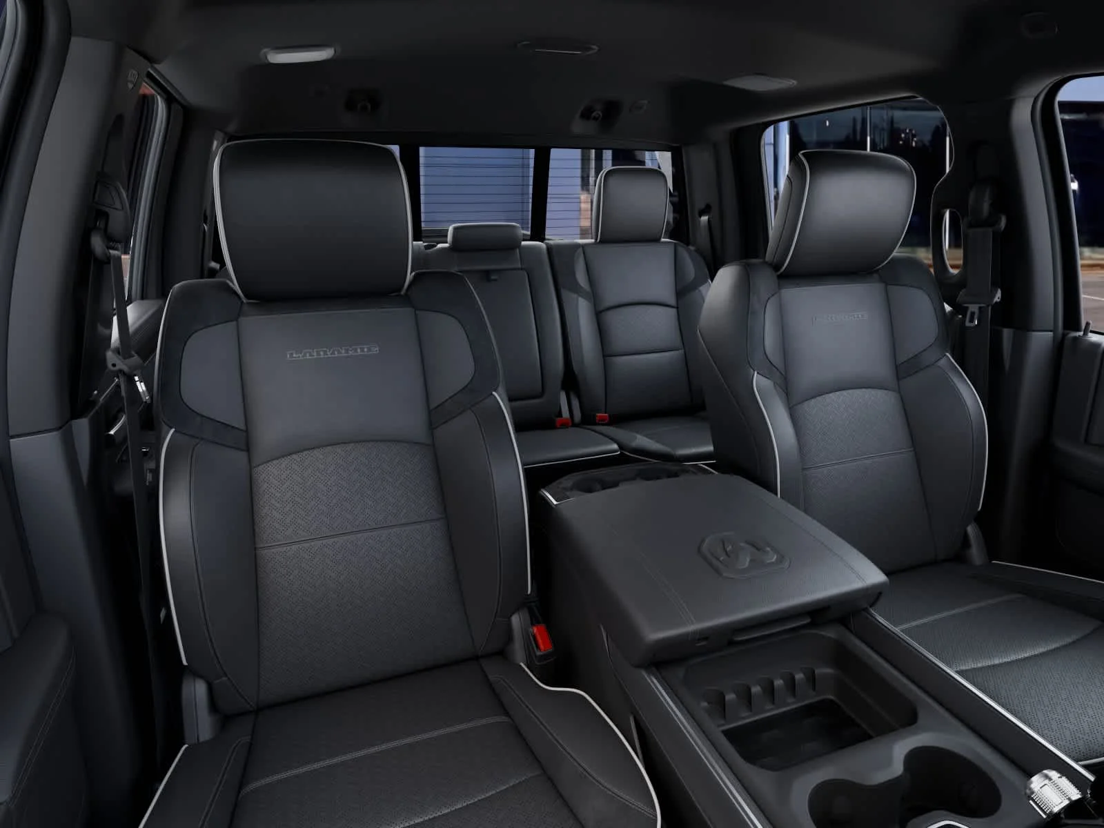 New 2027 Diamond Black Crystal Pearl-Coat Exterior Paint RAM Laramie image 16