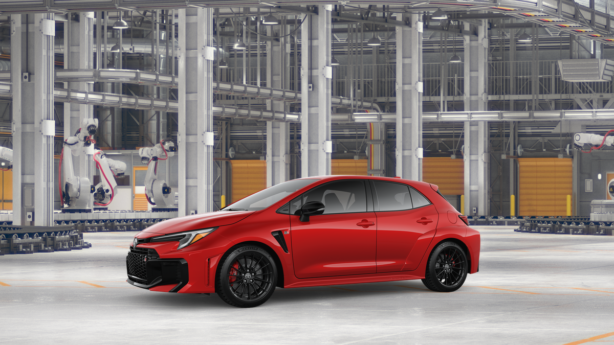 New 2026 Supersonic Red Toyota GR Corolla image 3