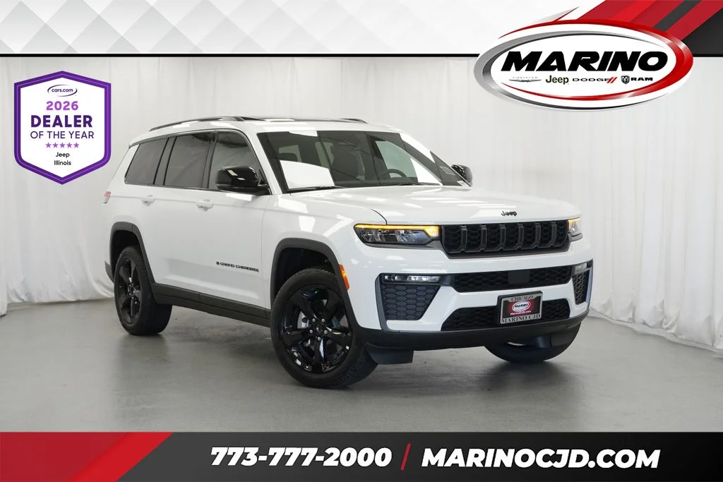 New 2026 Bright White Clear-Coat Exterior Paint Jeep Limited image 1