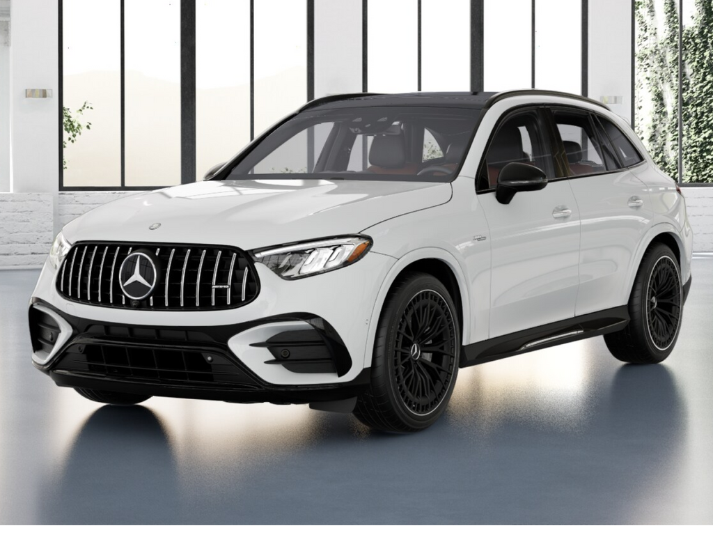 New 2026 Polar White Mercedes-Benz GLC 43 AMG® 4MATIC® image 1