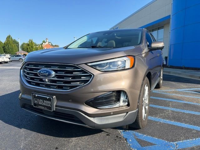 Used 2019 Stone Gray Metallic Ford Titanium image 2