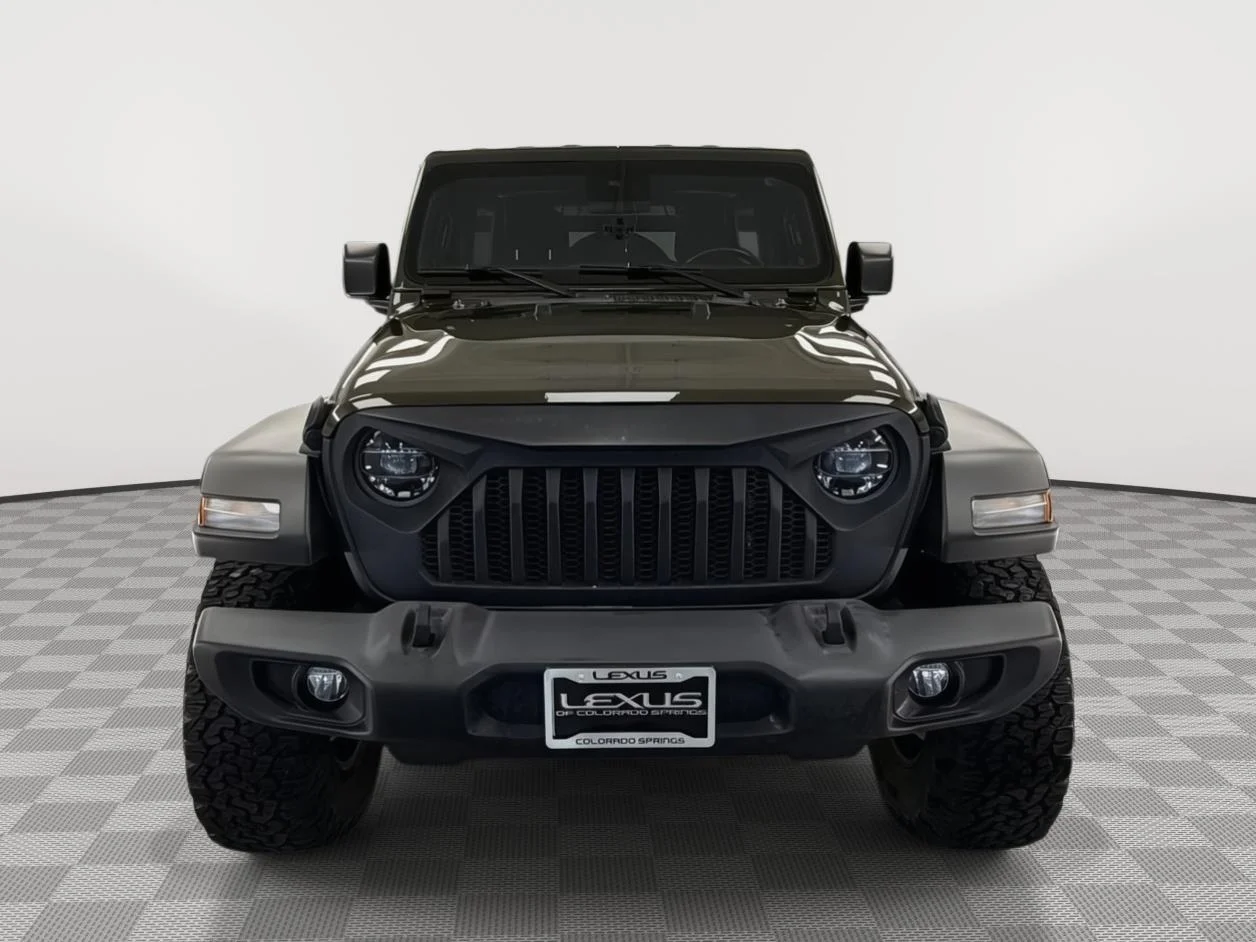 Used 2021 Sarge Green Clearcoat Jeep Unlimited Sport Altitude image 5