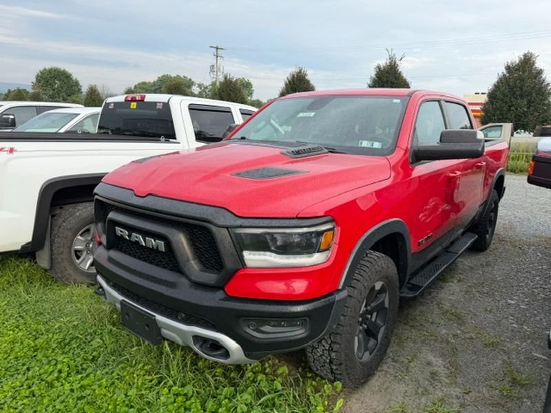 Used 2019 Flame Red Clearcoat Ram Rebel image 2
