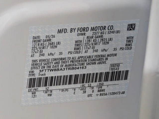 New 2026 Oxford White Ford XL image 45