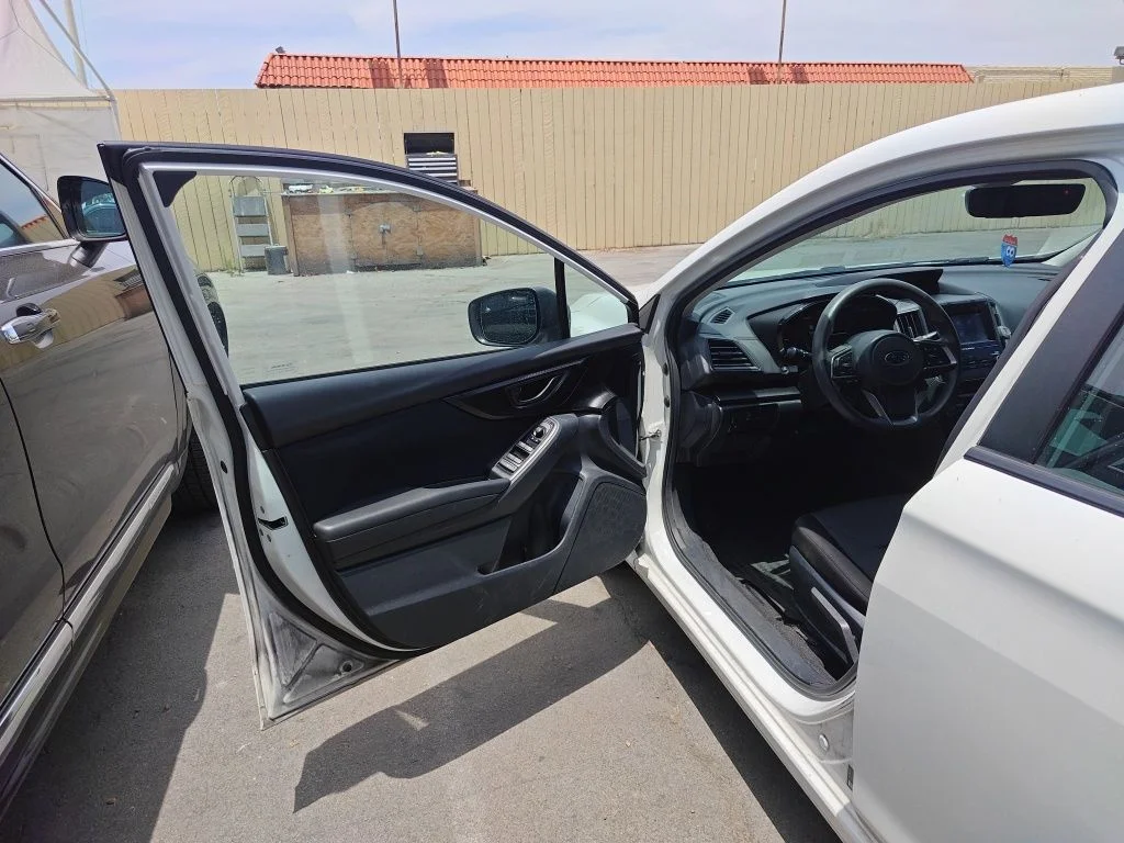 Used 2021 White Subaru Base image 5