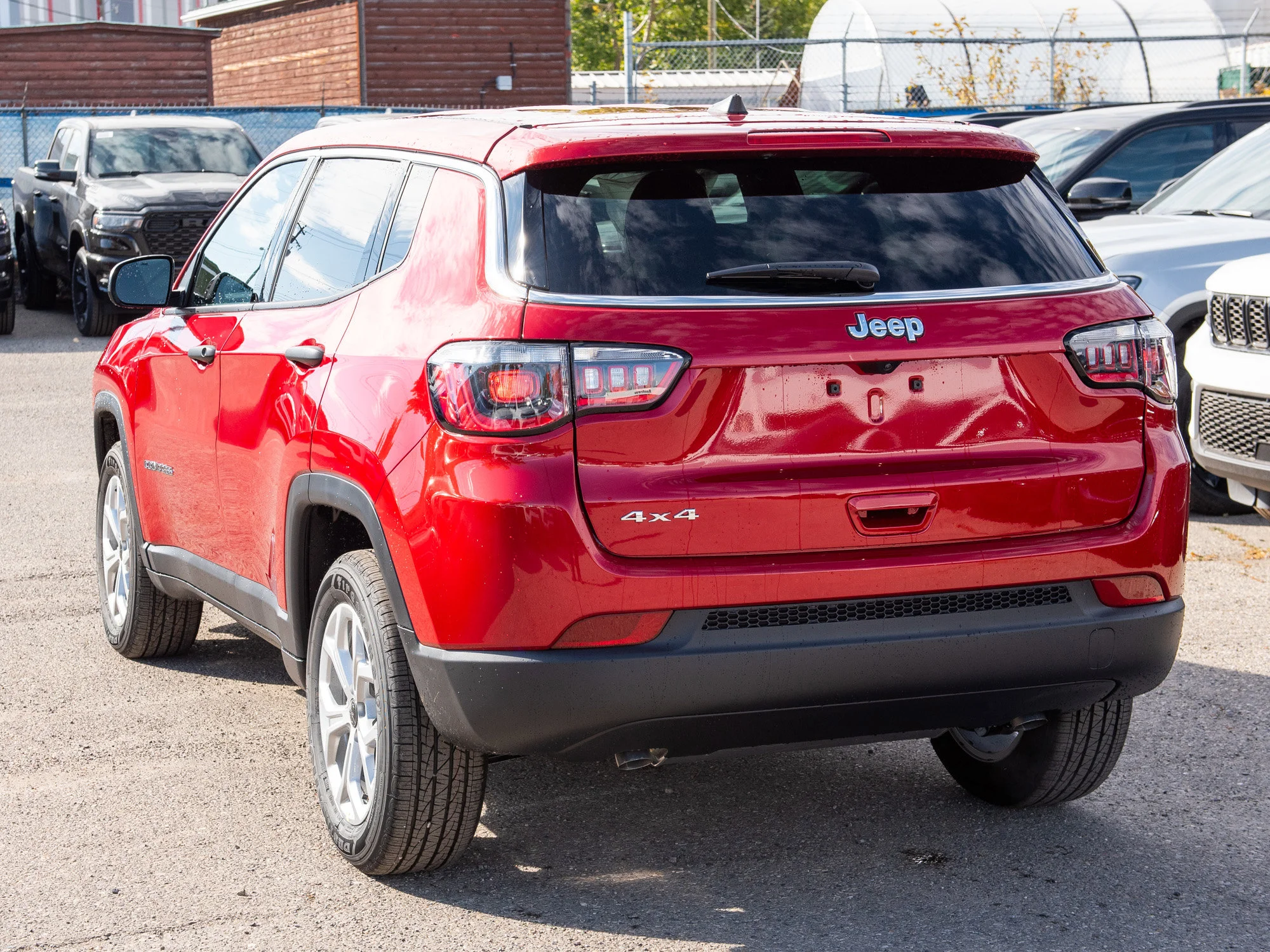 New 2026 Red Jeep Sport* image 3